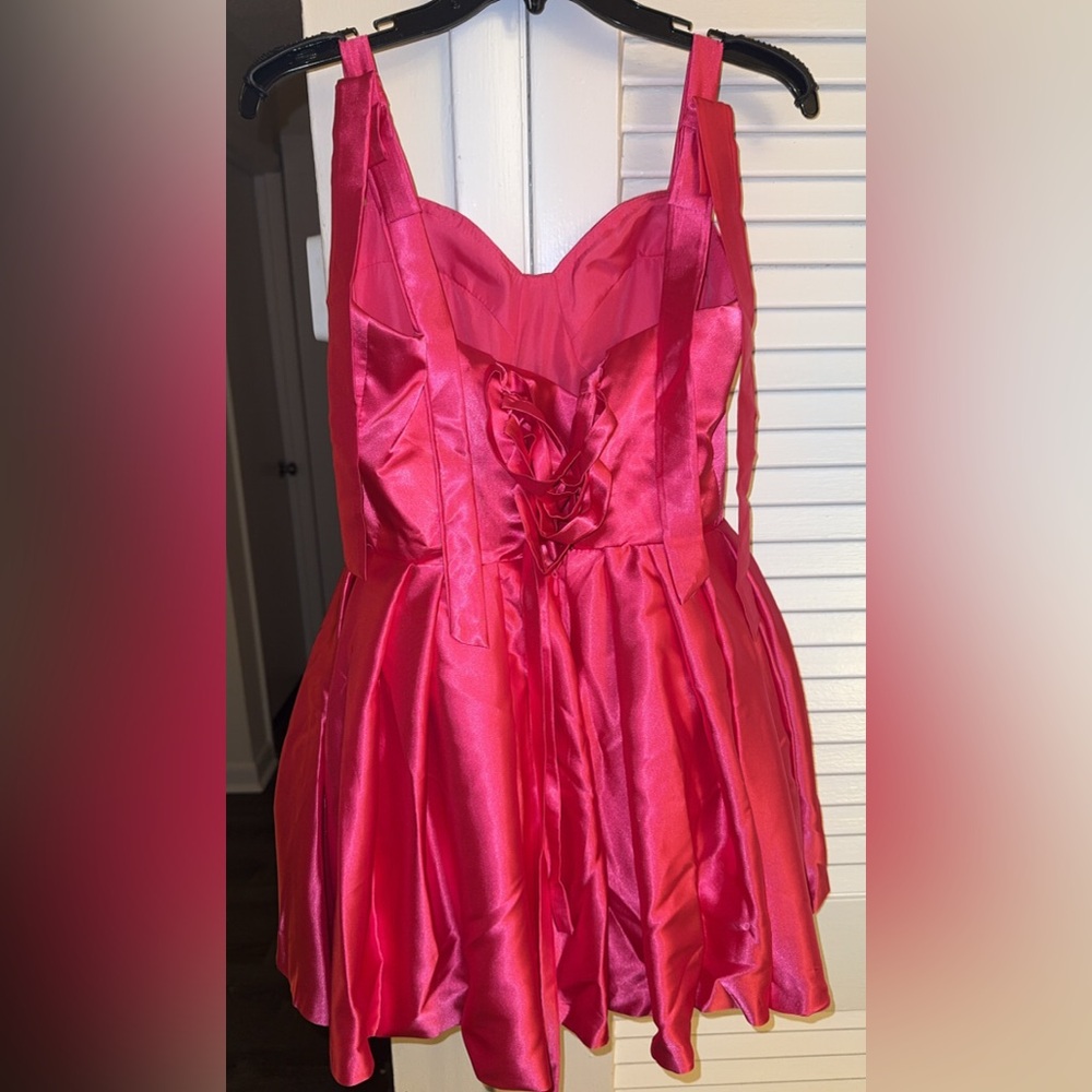 Pink tulle dress